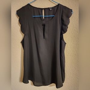 Black Blouse Tank